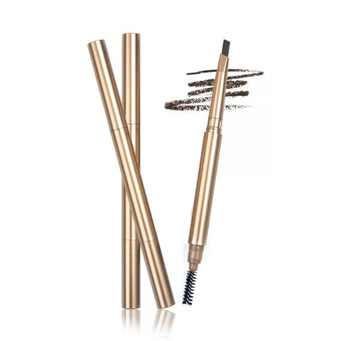 Pink Package 6 Color Eyebrow Makeup Brow Pencil Slim Private Label Gold