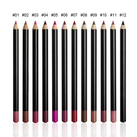 Popular Lip Liner Wholesale High Pigment Lipliner Pencil Vendor Private Your Label Vegan Waterproof Brown Lip Liner