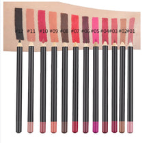 Popular Lip Liner Wholesale High Pigment Lipliner Pencil Vendor Private Your Label Vegan Waterproof Brown Lip Liner