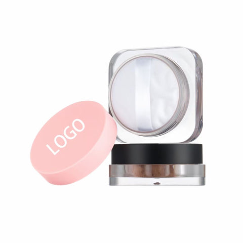 Private Label 10 Colors Face Makeup Mineral Translucent Matte Oil Control Waterproof Foundation Setting Loose Powder