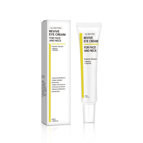 Private Label 40ML Moisturizing Under Eye Repair Fine Lines Anti Puffiness Eye Bags Dark Circles Removal Revive Eye Cream