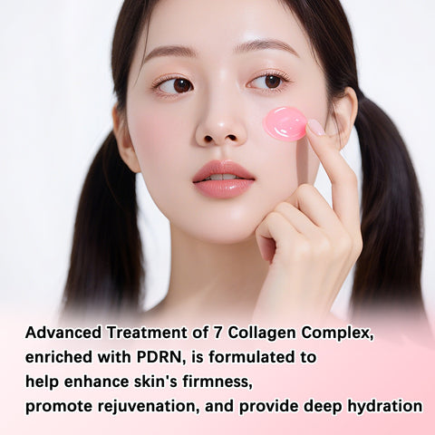 Private Label 50ML Whitening Moisturizing PDRN Collagen Jelly Cream Cruelty Free Skincare Natural Hyaluronic Acid 9 Face Cream