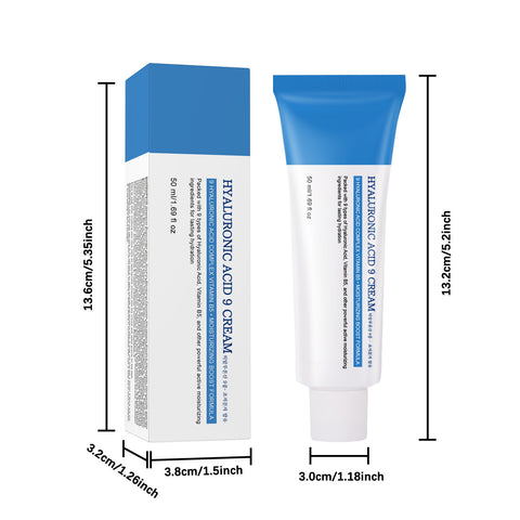 Private Label 50ML Whitening Moisturizing PDRN Collagen Jelly Cream Cruelty Free Skincare Natural Hyaluronic Acid 9 Face Cream