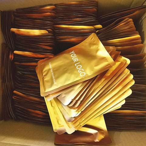 Private Label Bio Collagen Real DeepGel Hydrolyzed Moisturizing Custom Your LOGO Skincare Hydrating Facial Mask