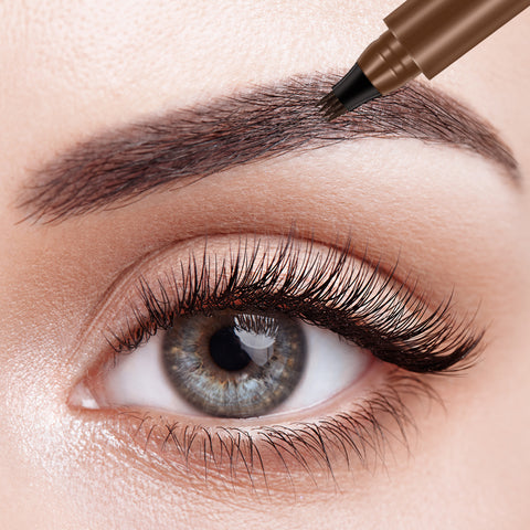 Private Label Brow Liner Natural Eyebrow Pencil Pen Eye Brow Liner Pen 3d Long Lasting Waterproof Liquid Eyebrow Pen