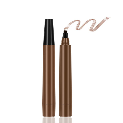Private Label Brow Liner Natural Eyebrow Pencil Pen Eye Brow Liner Pen 3d Long Lasting Waterproof Liquid Eyebrow Pen