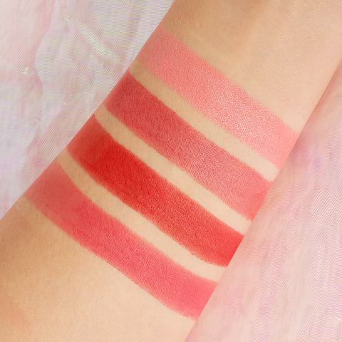 Private Label Cheek 4 Colors Vegan Cruelty Free Long Lasting High Pigment Pressed Powder Blush Palette