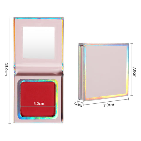 Private Label Cheek 4 Colors Vegan Cruelty Free Long Lasting High Pigment Pressed Powder Blush Palette