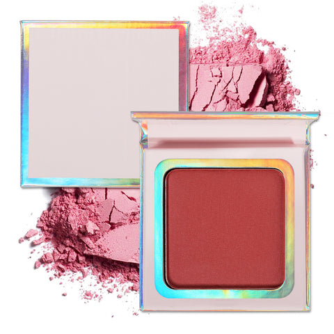Private Label Cheek 4 Colors Vegan Cruelty Free Long Lasting High Pigment Pressed Powder Blush Palette