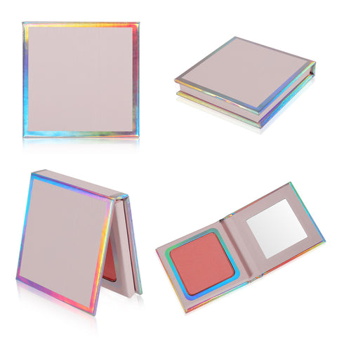 Private Label Cheek 4 Colors Vegan Cruelty Free Long Lasting High Pigment Pressed Powder Blush Palette