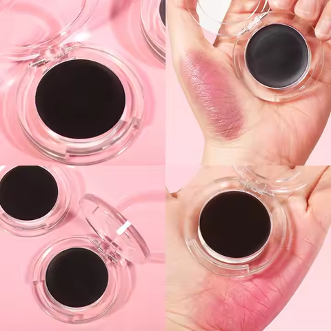 Private Label Cheek Vegan Cruelty Free Long Lasting 3 Colors High Pigment Cream Lip Cheek Changing Blush Balm