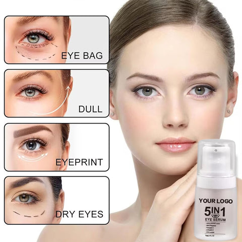 Private Label Eye Cream Moisturizing Anti Aging Anti Wrinkles Minimize Remover Dark Circles Eye Bag Under Moisturizing Eye Cream Serum