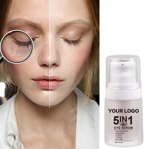 Private Label Eye Cream Moisturizing Anti Aging Anti Wrinkles Minimize Remover Dark Circles Eye Bag Under Moisturizing Eye Cream Serum