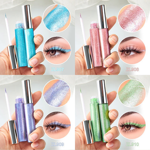 Private Label High Long Lasting Cruelty Free Moisturizing Waterproof Matte Vegan Makeup Sparkling Fine Liquid Eyeliner