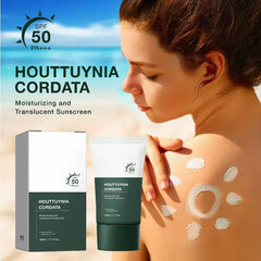 Private Label Organic Natural Hydrating UV Sunblock Oil-free Moisturizer Cream Body Face All Skin Type SPF50 Sunscreen