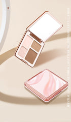 Private Label Vegan Cruelty Free Waterproof Contour Makeup Cheek Cruelty Free Bronzer Highlighter Pressed Powder