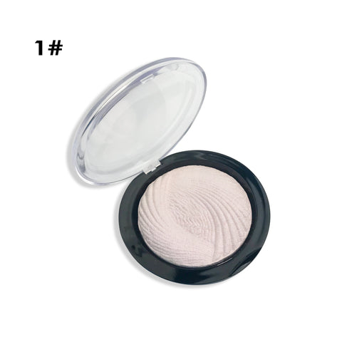 Single Color Highlighter Pallet Private Logo Pressed High Pigment Brand Makeup Brighten Shimmer Highlighter