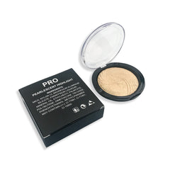 Single Color Highlighter Pallet Private Logo Pressed High Pigment Brand Makeup Brighten Shimmer Highlighter
