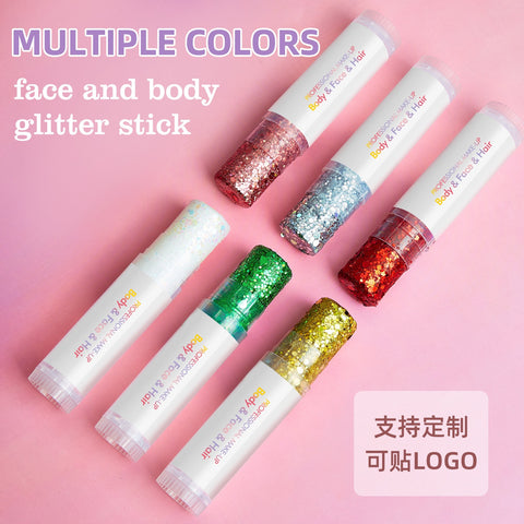 Top Grade Single Eyeshadow Glitter Powder 6 Color Waterproof Pigment Loose Eyeshadow Makeup