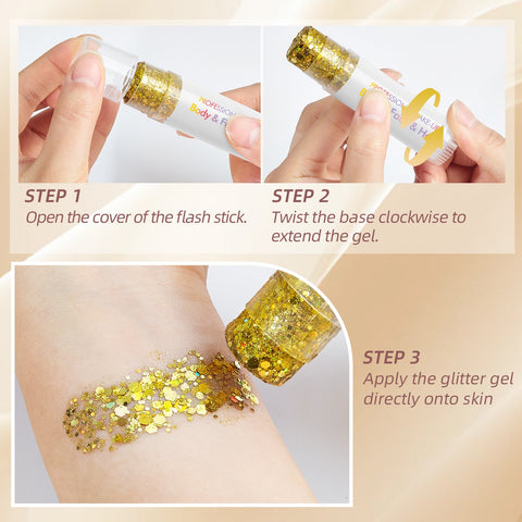 Top Grade Single Eyeshadow Glitter Powder 6 Color Waterproof Pigment Loose Eyeshadow Makeup