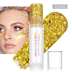 Top Grade Single Eyeshadow Glitter Powder 6 Color Waterproof Pigment Loose Eyeshadow Makeup