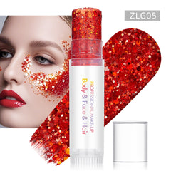 Top Grade Single Eyeshadow Glitter Powder 6 Color Waterproof Pigment Loose Eyeshadow Makeup