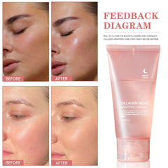 Top Quality Skin Care Face Wash for Sensitive Skin Hydrating Facial Cleanser 75ML Collagen Moisturizing Peel Clean with Brush