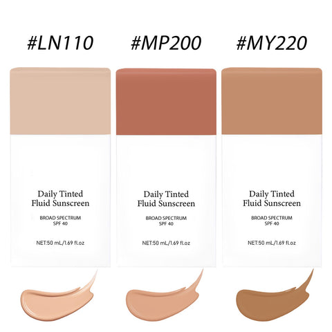 Top Sale Silky Satin Face Foundation 3 Colors Base for Black Skin SPF 40 OEM Logo