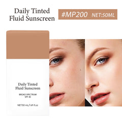 Top Sale Silky Satin Face Foundation 3 Colors Base for Black Skin SPF 40 OEM Logo