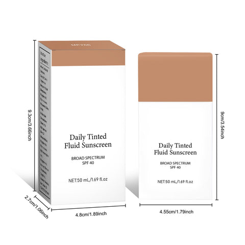 Top Sale Silky Satin Face Foundation 3 Colors Base for Black Skin SPF 40 OEM Logo