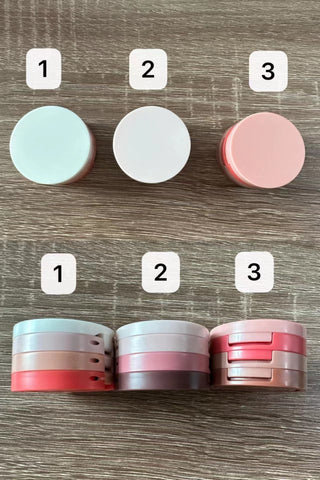 Vegan 3 in 1 Blusher Pigment Palette High Pigmented Custom Logo Cheek Blush Matte Powder Blusher Highlight Contour