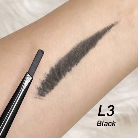 Waterproof Black Dark Brown Double Head 6 Colors Eyebrow Pencil Eyeliner Custom logo
