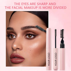Waterproof Clear Styling Gel Long Lasting Eyebrow Tinted Eye Brow Gel Private Label Vegan Pigment Brow Dye Tint