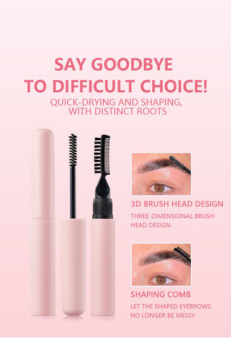 Waterproof Clear Styling Gel Long Lasting Eyebrow Tinted Eye Brow Gel Private Label Vegan Pigment Brow Dye Tint