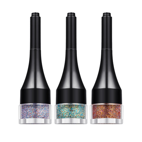 Waterproof Eye 5 Colors Glitter Eyeshadow Powder Makeup