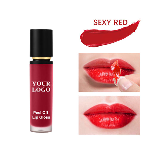 Waterproof Lip Tint Custom Vegan 6 Colors Lipgloss Lip Makeup