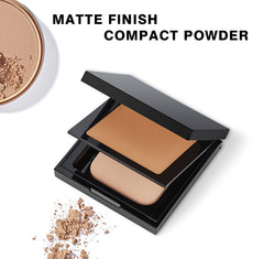 Waterproof Setting 13 Colors Face Powder Foundation Custom Logo Transparent Cover Pressed Compact Pressed Powder Private Label