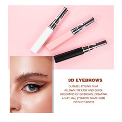 Wholesale Custom Long Lasting 3 colors Eyebrow Wax Vegen Waterproof Eyebrow Wax Gel 3D Eyebrow Soap Makeup