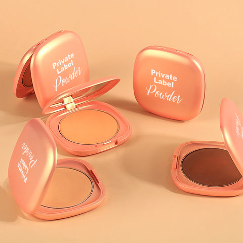 Wholesale Foundation Face Powder Makeup 6 Color Private Label Loose Powder 6 Color High Quality Rose Gold Setting Powder