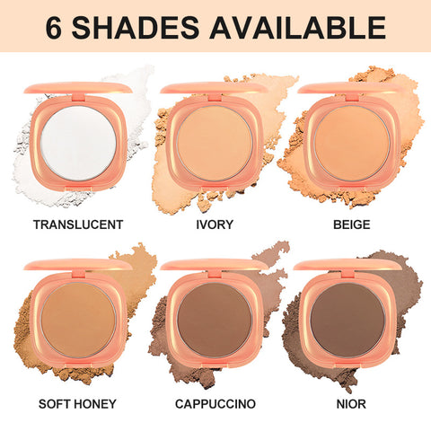 Wholesale Foundation Face Powder Makeup 6 Color Private Label Loose Powder 6 Color High Quality Rose Gold Setting Powder
