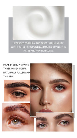 Wholesale Private Label Waterproof Vegan Sculpt Kit Styling Wax Liquid Eyebrow Pomade Enhancers Clear Tint Brow Gel