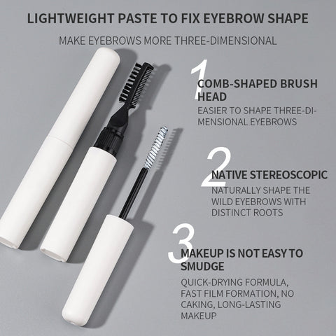 Wholesale Private Label Waterproof Vegan Sculpt Kit Styling Wax Liquid Eyebrow Pomade Enhancers Clear Tint Brow Gel