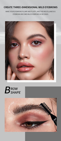 Wholesale Private Label Waterproof Vegan Sculpt Kit Styling Wax Liquid Eyebrow Pomade Enhancers Clear Tint Brow Gel