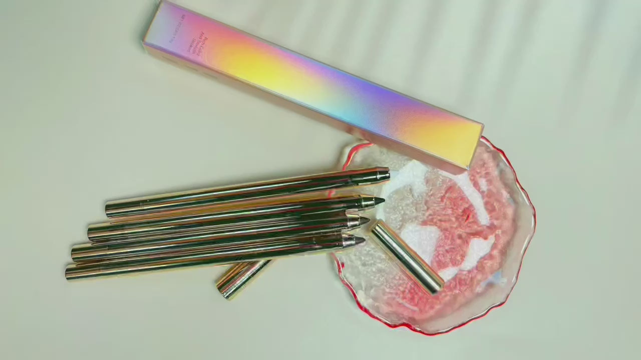 Custom Logo Private Label Makeup Smooth Gradient Eye Liner Waterproof Long Lasting High Pigment Vegan Liquid Eyeliner